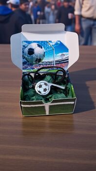 Personalised Football Sports Whistle – Referee Gift, 8 of 8