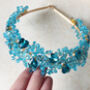 Sky Blue Heart Headband, thumbnail 1 of 6