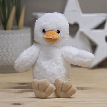 Chloe The Plush Long Leg White Chick Soft Toy, 2 of 3