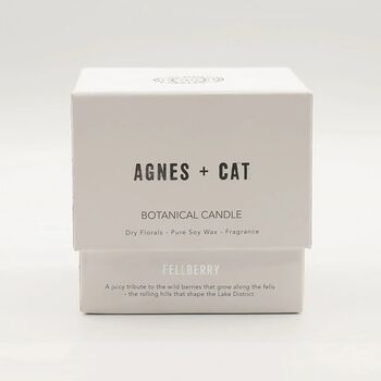 Floral Botanical Soy Wax Candle | Felberry, 4 of 4