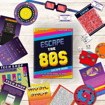 Escape The 80's Escape Room Game, 3 of 6
