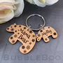 Mama Bear / Papa Bear Personalised Keyring, thumbnail 1 of 7