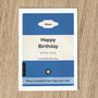 Personalised Birthday Card For Her Paperback Book Cover, thumbnail 5 of 7