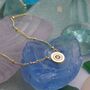 Champagne Jewelled Charm Necklace, thumbnail 7 of 9