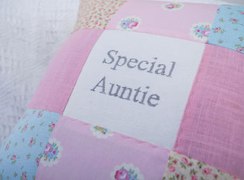 Special Auntie Pastel Cushion, 5 of 5