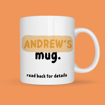 Personalised My Mug, 4 of 4