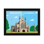 Winchester Cathedral London Framed Print, thumbnail 4 of 6
