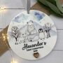 Personalised Baby First Christmas Polar Snow, thumbnail 1 of 3