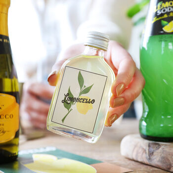 Personalised Limoncello Fizz Cocktail Kit, 5 of 11