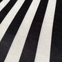 Black And White Cushion Cover With Striped Pattern, thumbnail 2 of 7
