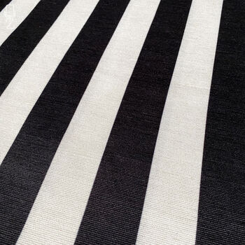 Black And White Cushion Cover With Striped Pattern, 2 of 7