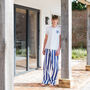 Blue Stripe Pj Bottoms, thumbnail 4 of 4