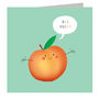 Big Hugs Peach Card, thumbnail 2 of 5