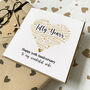 Personalised 50th Golden Anniversary Card Husband/Wife, thumbnail 2 of 4
