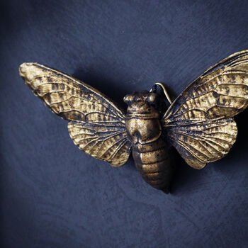 Gold Bee Wall Ornaments, 3 of 3