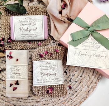Will You Be My Bridesmaid? Vegan Pamper Gift Set, 2 of 2