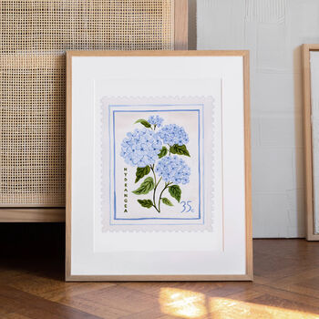 Hydrangea Art Print, 5 of 7