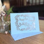 Personalised Lasercut New Home Card, thumbnail 1 of 7
