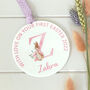 Personalised Flopsy Bunny Watercolour Easter Decoration, thumbnail 1 of 1