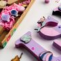Personalised Paint Your Own Mermaid Wooden Name, thumbnail 4 of 6