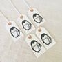 Set Of Five Penguin Christmas Gift Tags, thumbnail 2 of 2