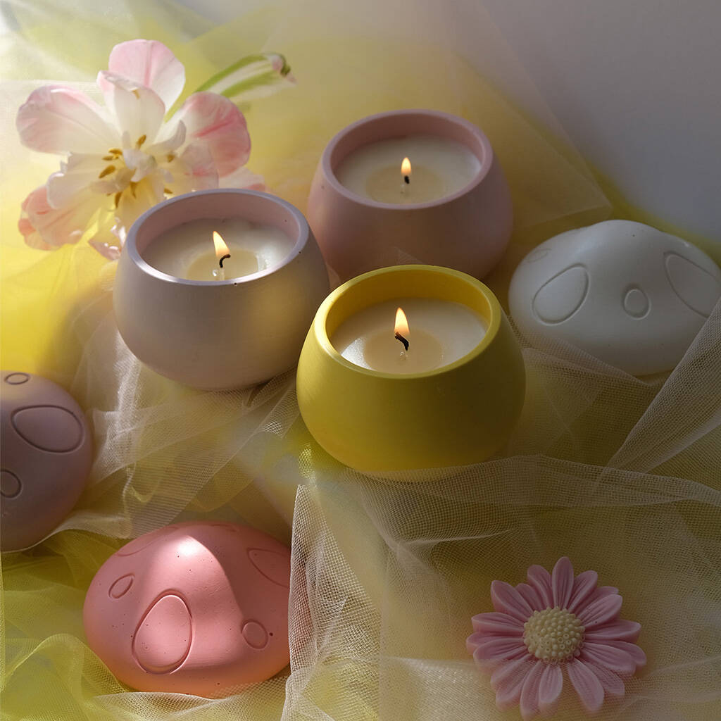 Mushroom Scented Candle Handmade Jar By INTERLUDE CANDLES