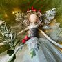 Enchanted Christmas Woodland Berry Fairy Treetopper, thumbnail 12 of 12