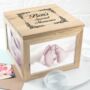 Personalised Large Oak Memory Box, thumbnail 2 of 8