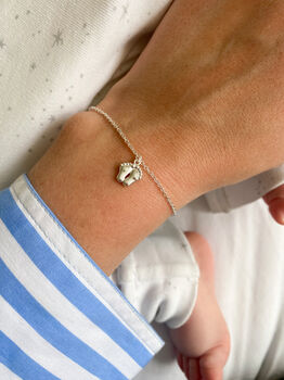 Ten Tiny Toes Bracelet Silver, 4 of 6