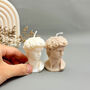 Statue Of David Bust Candle Roman Sculpture Gift, thumbnail 11 of 11