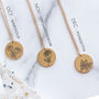 Personalised Choose Your Delicate Birth Flower Necklace, thumbnail 9 of 12