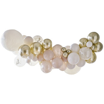 Gold And Neutral Balloon Arch Kit, 2 of 3