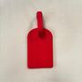 Personalised Vegan Leather Travel Tag, thumbnail 6 of 9