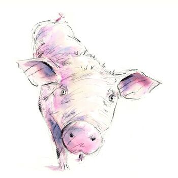 Pig Print, 4 of 4