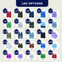 Lgbtq+ Father's Day Lego® Brick Minifig Dad Gift: Personalised Custom Figures For Two Dads, thumbnail 9 of 11