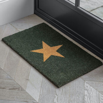 Green Star Doormat, 2 of 4