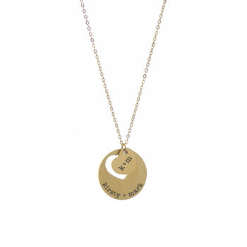 Personalised Place In My Heart Necklace, 4 of 10