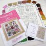 A Wonderful Life Hand Embroidery Kit, thumbnail 10 of 11