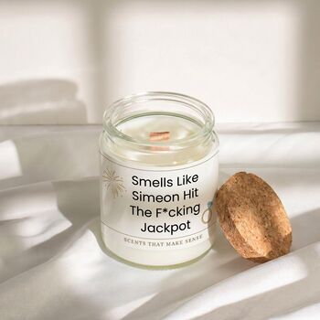 Engagement Gifts Personalised Funny Candle For Her, 3 of 6