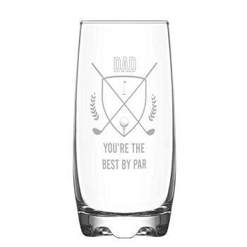 Personalised Best By Par Golf Themed Tumbler, 2 of 2