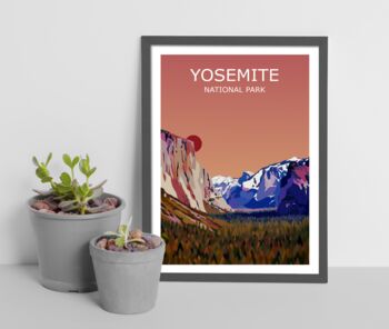 Yosemite National Park Art Print, 3 of 4