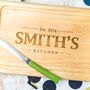 Personalised Family Chopping Board, thumbnail 1 of 5
