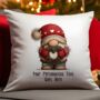 Personalised Christmas Gonk Gnome Gift Cushion, thumbnail 5 of 9