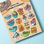 Ramen Sticker Sheet | Cute Stickers, thumbnail 2 of 5