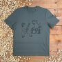 Rock Out Bear Men's Organic T Shirt, thumbnail 1 of 6