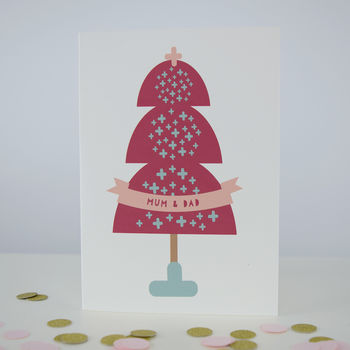 Personalised Couples Christmas Card, 4 of 6