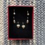 Set Of Three Classic Sterling Silver Drop Earrings For Christmas, thumbnail 6 of 6