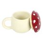 Mushroom Shaped Mug With Lid, thumbnail 2 of 6