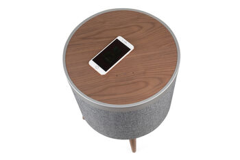 Zain Smart Side Table With Speaker, 6 of 8