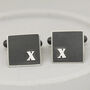 10th Anniversary Gift For Him. Roman Numeral Cufflinks, thumbnail 8 of 10